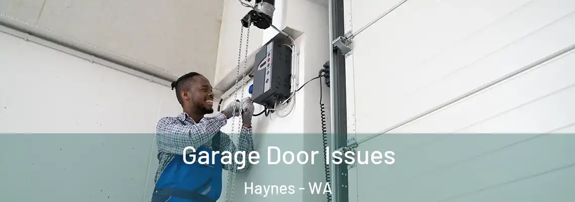 Garage Door Issues Haynes - WA