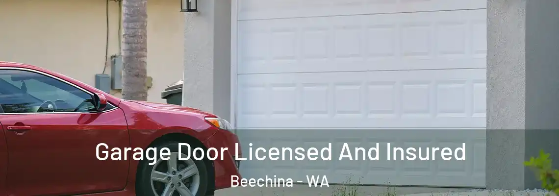 Garage Door Licensed And Insured Beechina - WA