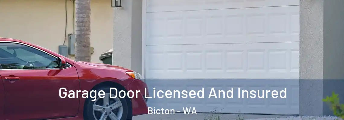 Garage Door Licensed And Insured Bicton - WA