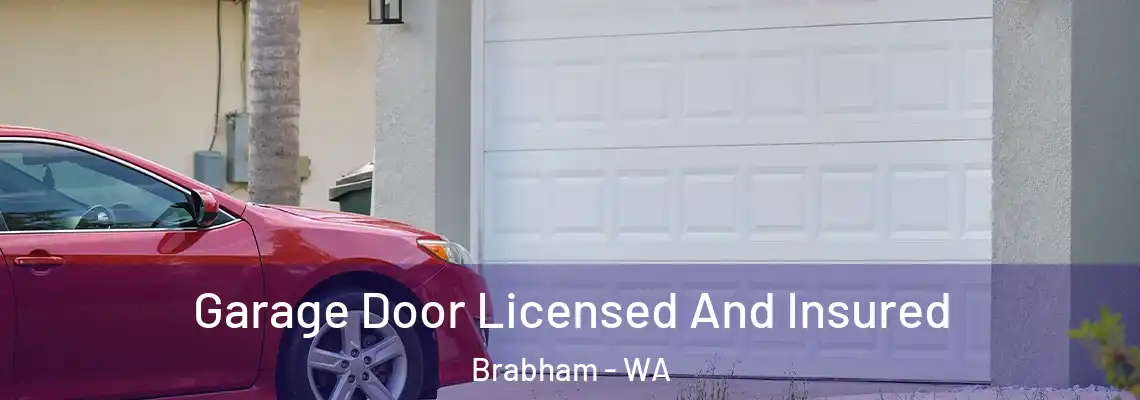 Garage Door Licensed And Insured Brabham - WA
