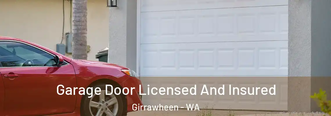 Garage Door Licensed And Insured Girrawheen - WA