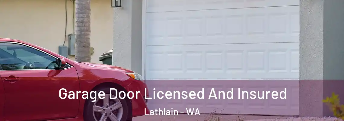 Garage Door Licensed And Insured Lathlain - WA