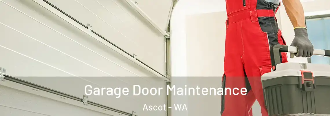 Garage Door Maintenance Ascot - WA