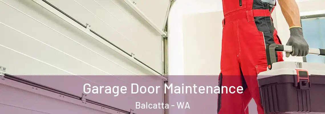  Garage Door Maintenance Balcatta - WA