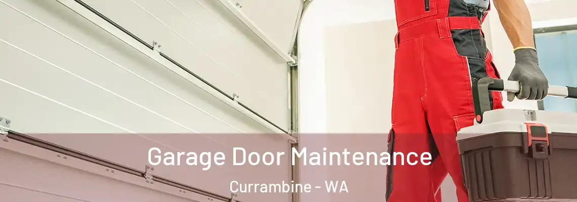 Garage Door Maintenance Currambine - WA