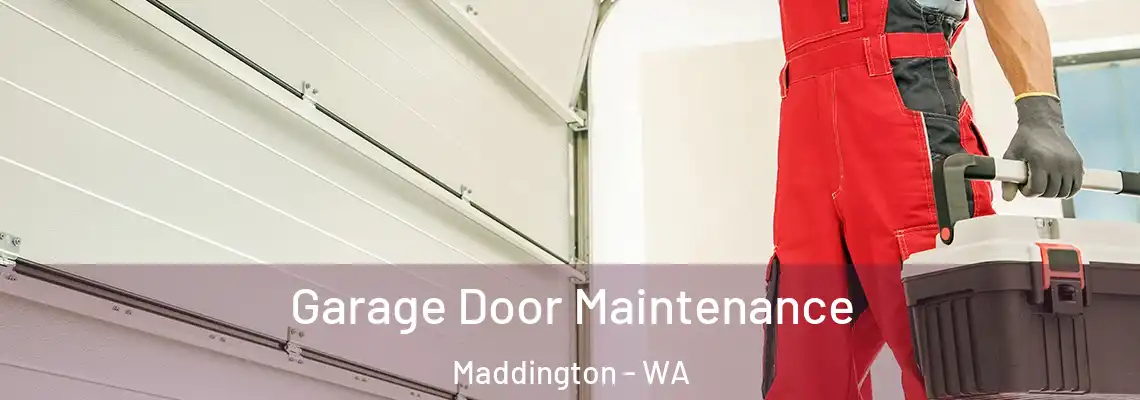 Garage Door Maintenance Maddington - WA