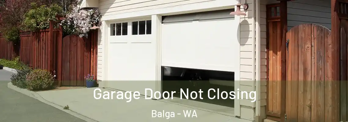 Garage Door Not Closing Balga - WA