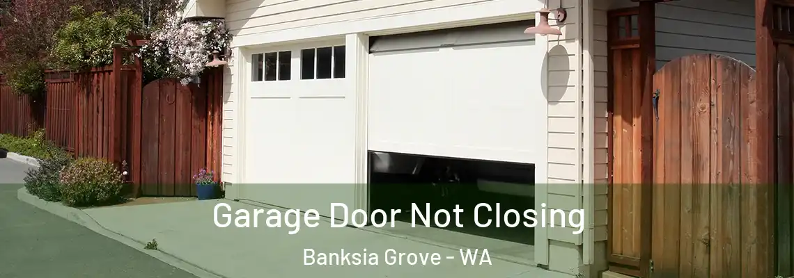 Garage Door Not Closing Banksia Grove - WA