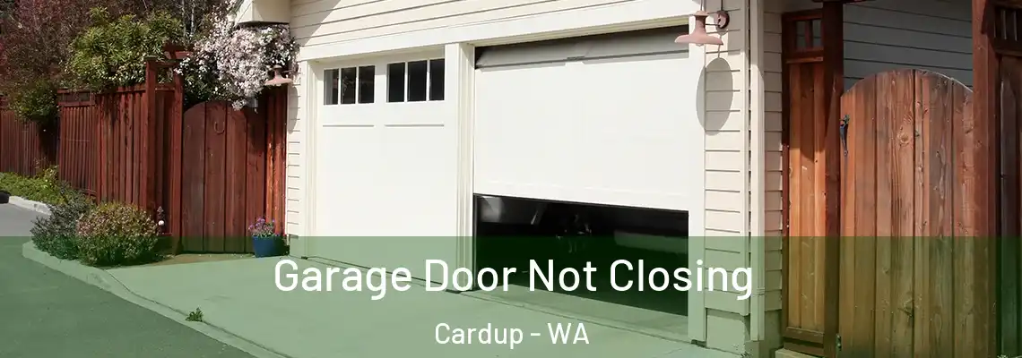 Garage Door Not Closing Cardup - WA