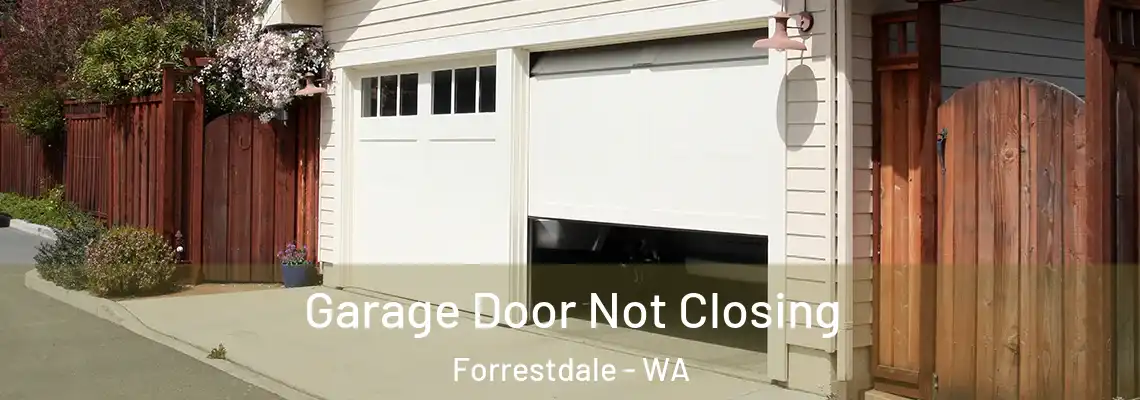 Garage Door Not Closing Forrestdale - WA