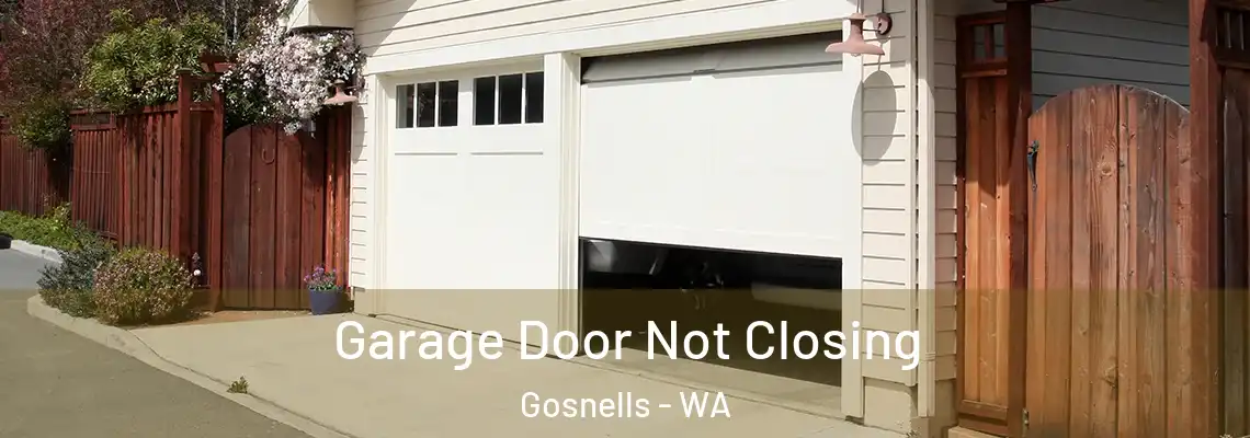 Garage Door Not Closing Gosnells - WA