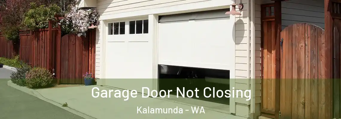 Garage Door Not Closing Kalamunda - WA