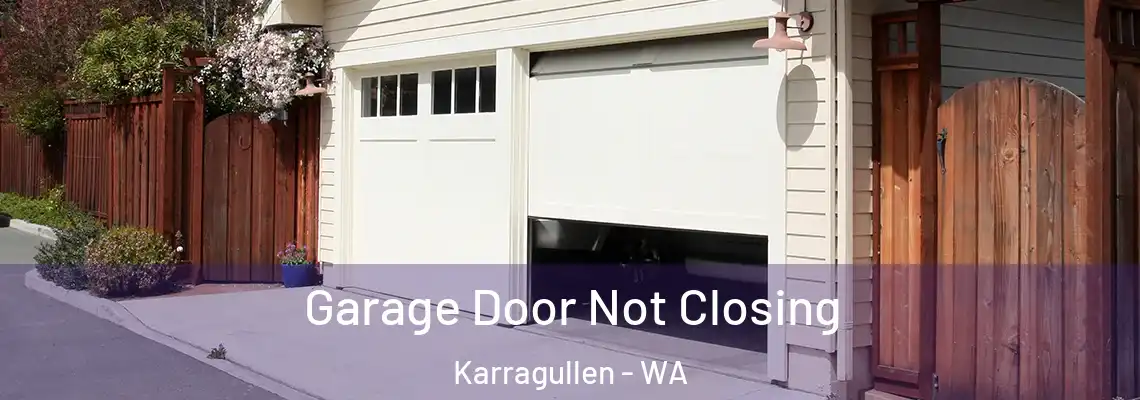 Garage Door Not Closing Karragullen - WA
