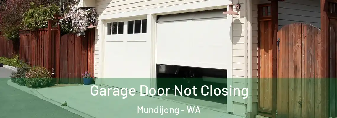 Garage Door Not Closing Mundijong - WA