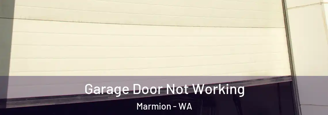 Garage Door Not Working Marmion - WA