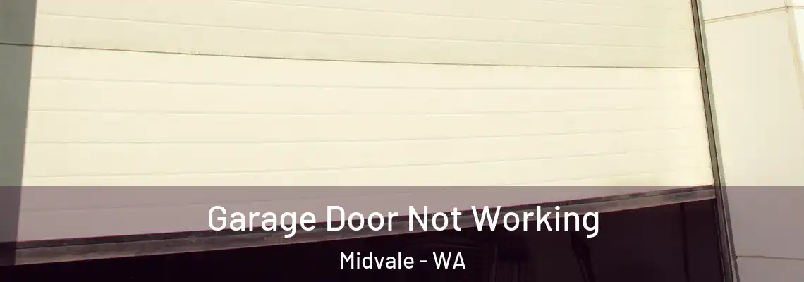 Garage Door Not Working Midvale - WA