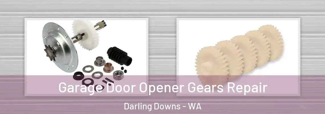 Garage Door Opener Gears Repair Darling Downs - WA