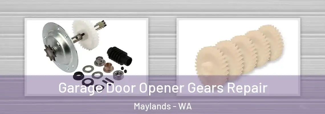 Garage Door Opener Gears Repair Maylands - WA
