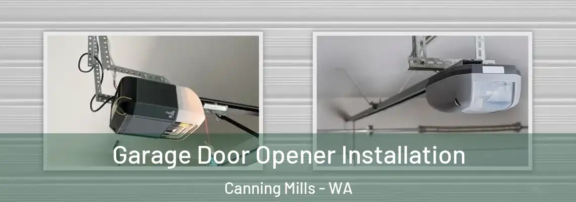 Garage Door Opener Installation Canning Mills - WA