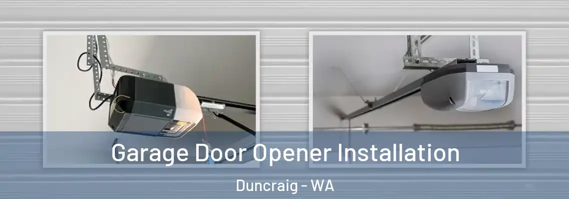 Garage Door Opener Installation Duncraig - WA