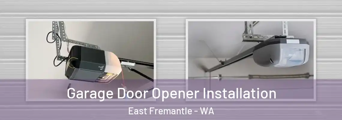 Garage Door Opener Installation East Fremantle - WA