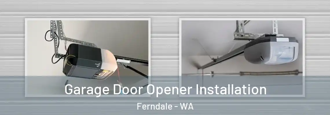 Garage Door Opener Installation Ferndale - WA