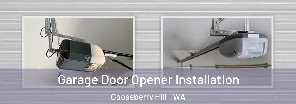 Garage Door Opener Installation Gooseberry Hill - WA