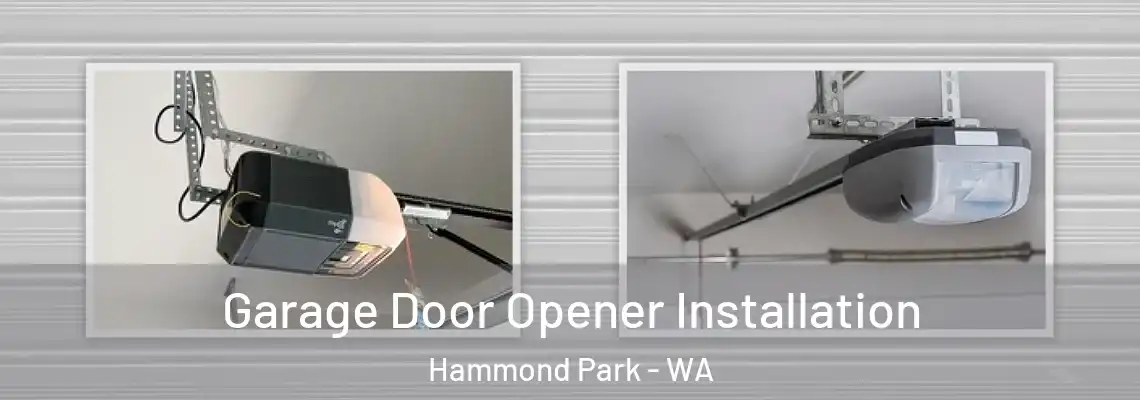 Garage Door Opener Installation Hammond Park - WA