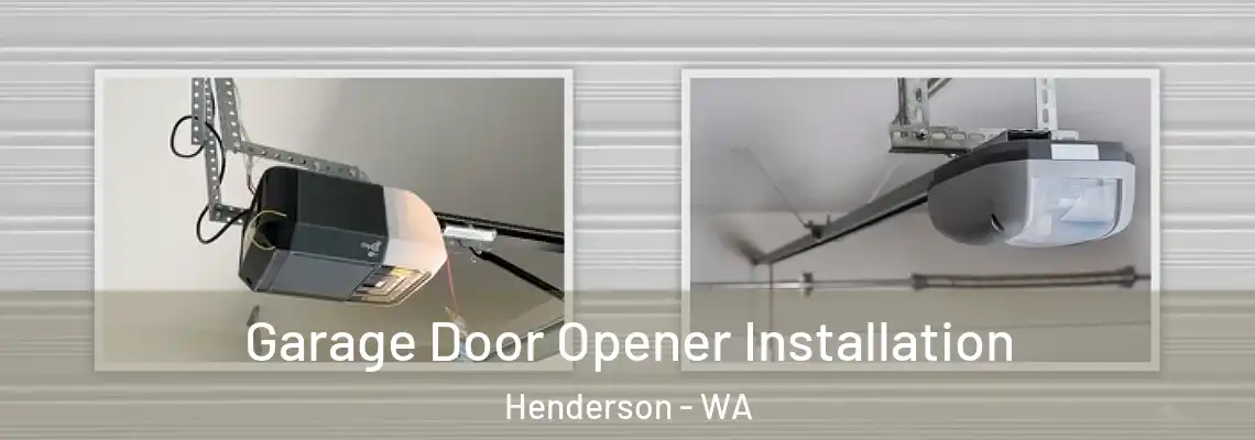 Garage Door Opener Installation Henderson - WA