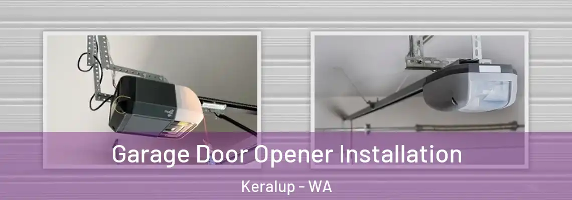 Garage Door Opener Installation Keralup - WA
