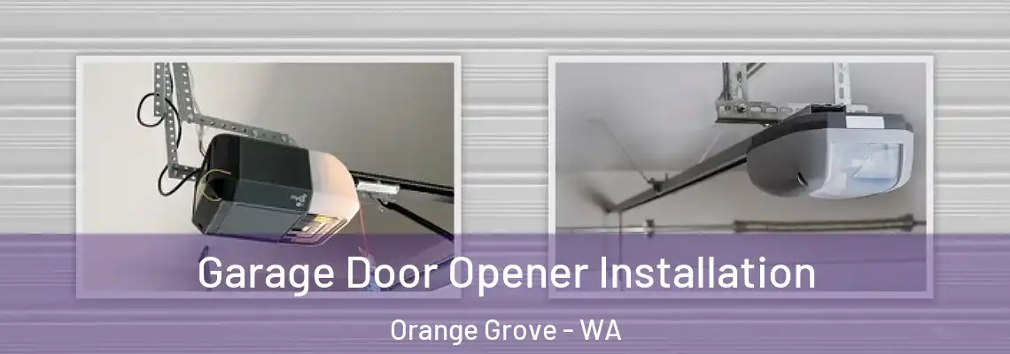 Garage Door Opener Installation Orange Grove - WA