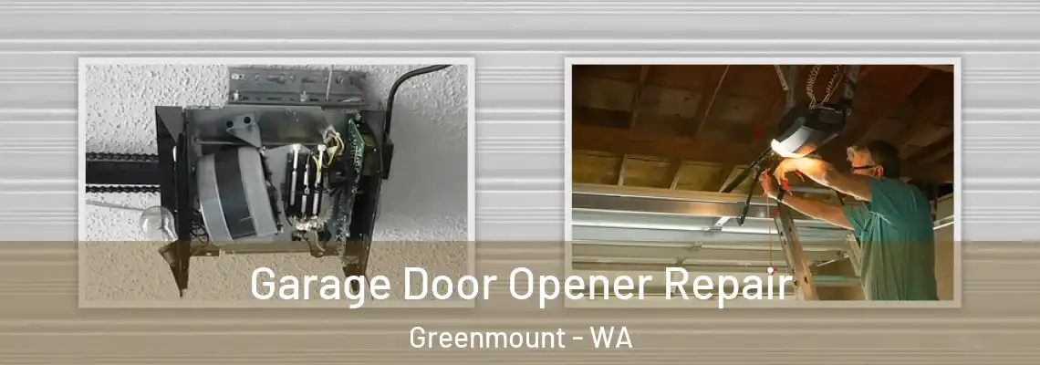 Garage Door Opener Repair Greenmount - WA