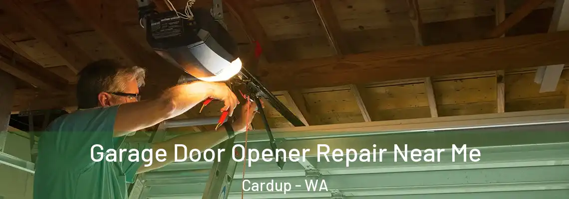 Garage Door Opener Repair Near Me Cardup - WA