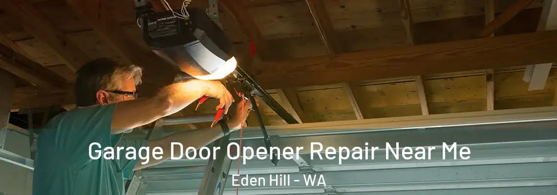 Garage Door Opener Repair Near Me Eden Hill - WA