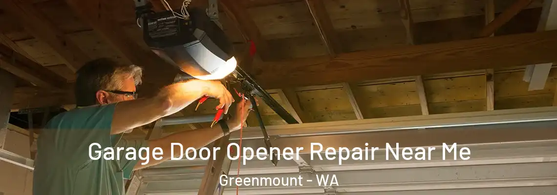 Garage Door Opener Repair Near Me Greenmount - WA