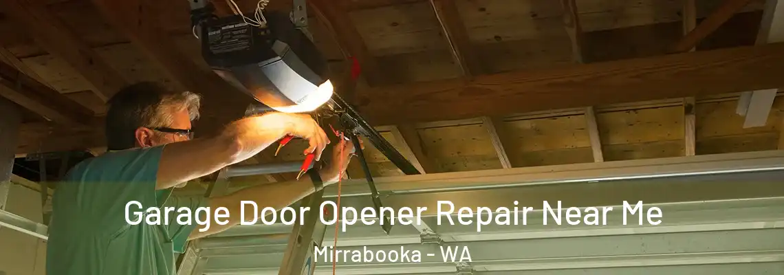Garage Door Opener Repair Near Me Mirrabooka - WA