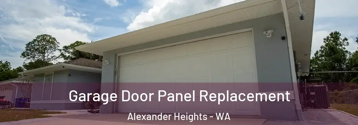 Garage Door Panel Replacement Alexander Heights - WA