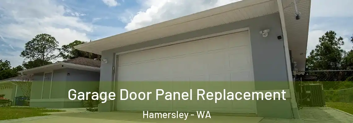 Garage Door Panel Replacement Hamersley - WA