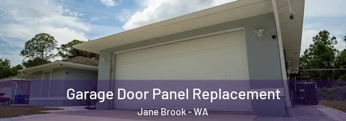 Garage Door Panel Replacement Jane Brook - WA