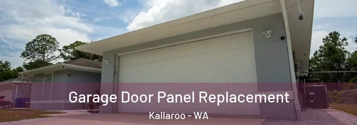Garage Door Panel Replacement Kallaroo - WA