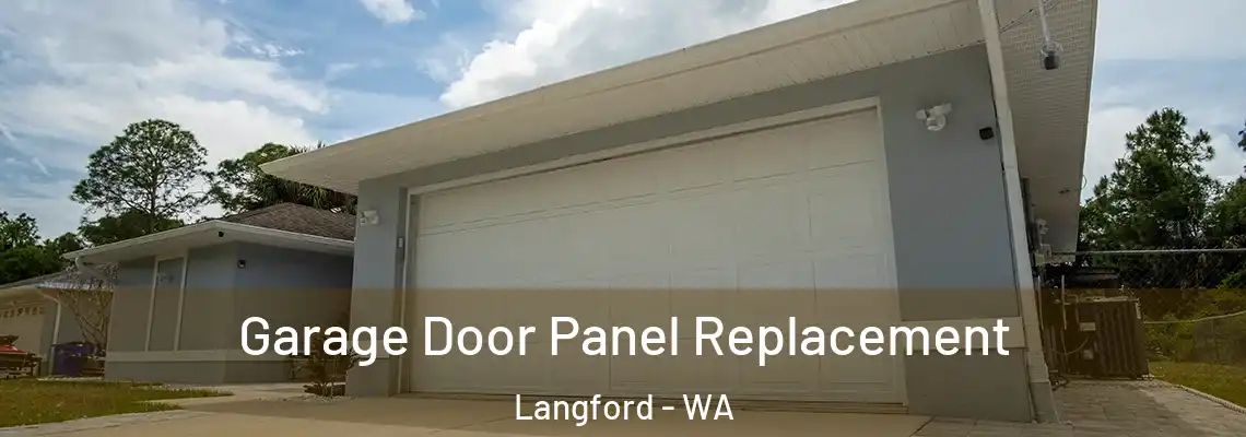 Garage Door Panel Replacement Langford - WA