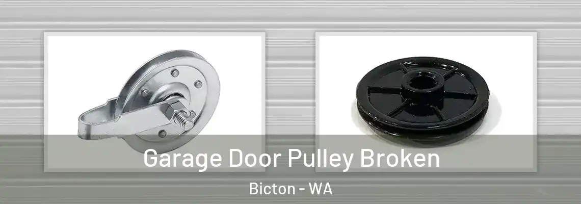 Garage Door Pulley Broken Bicton - WA
