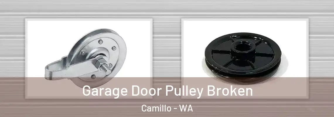Garage Door Pulley Broken Camillo - WA