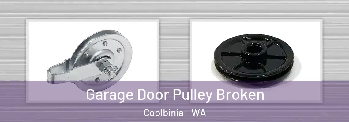Garage Door Pulley Broken Coolbinia - WA