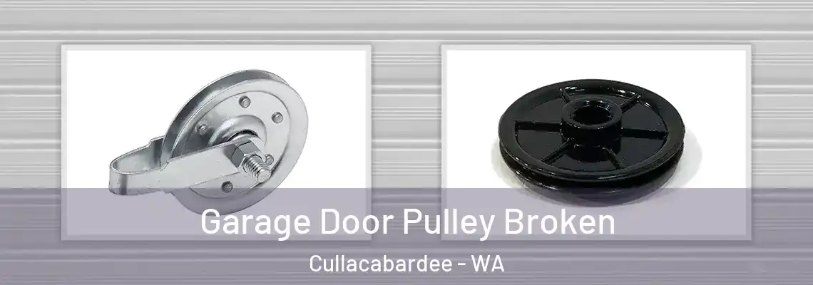 Garage Door Pulley Broken Cullacabardee - WA
