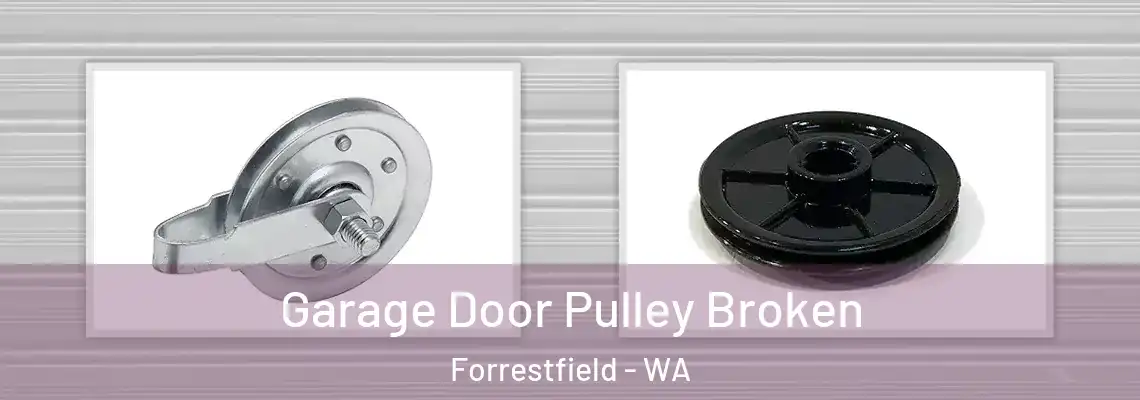 Garage Door Pulley Broken Forrestfield - WA