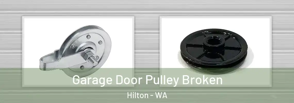 Garage Door Pulley Broken Hilton - WA