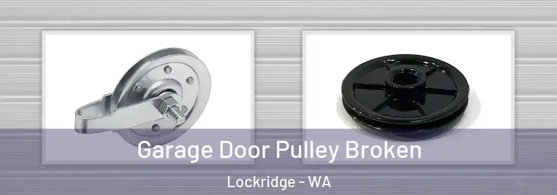 Garage Door Pulley Broken Lockridge - WA