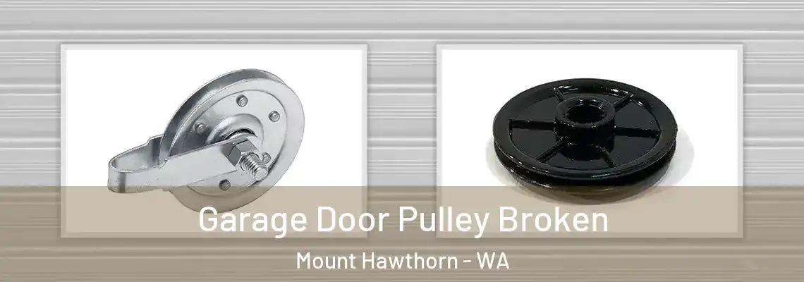 Garage Door Pulley Broken Mount Hawthorn - WA