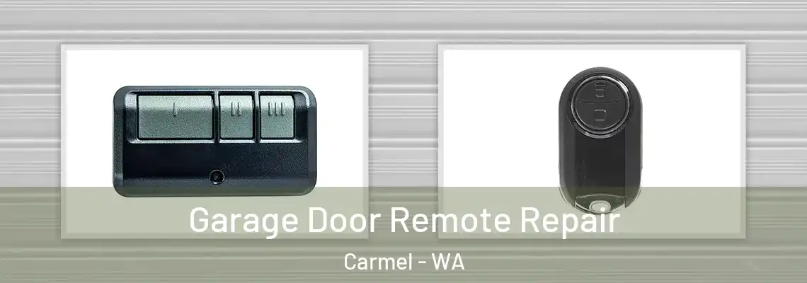 Garage Door Remote Repair Carmel - WA